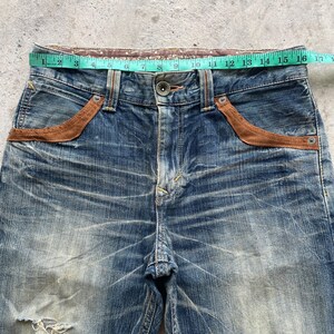 Vintage Edwin Rusty Denim Faded Distressed Jeans Pants (W32x28) image 6