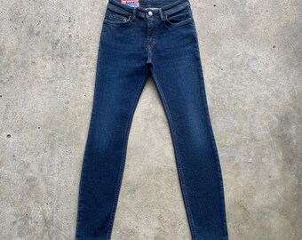 Spodnie jeansowe Ance Studios Skinny Jeans Vintage Ance Studios damskie spodnie jeansowe W25
