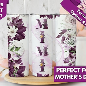 Personalized Mimi Tumbler - Mother&#39;s Day Gift For Mimi - Best Mimi Gift - Mimi Tumbler For Grandma for Mother&#39;s Day - Mimi Travel Cup