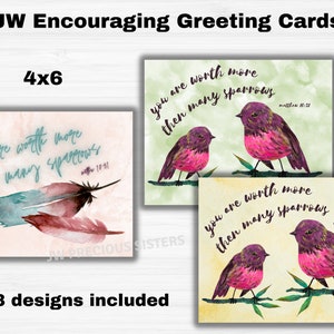 JW Encouragement Greeting Card