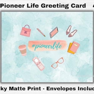 JW Pioneer Life Greeting Card