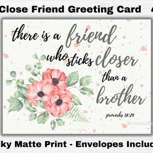 JW Close Friend Greeting Card