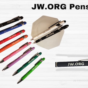 JW JW.ORG Colored Stylus Tip Pen