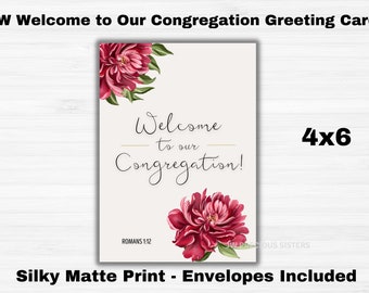 JW Welcome to Our Congregation Greeting Card