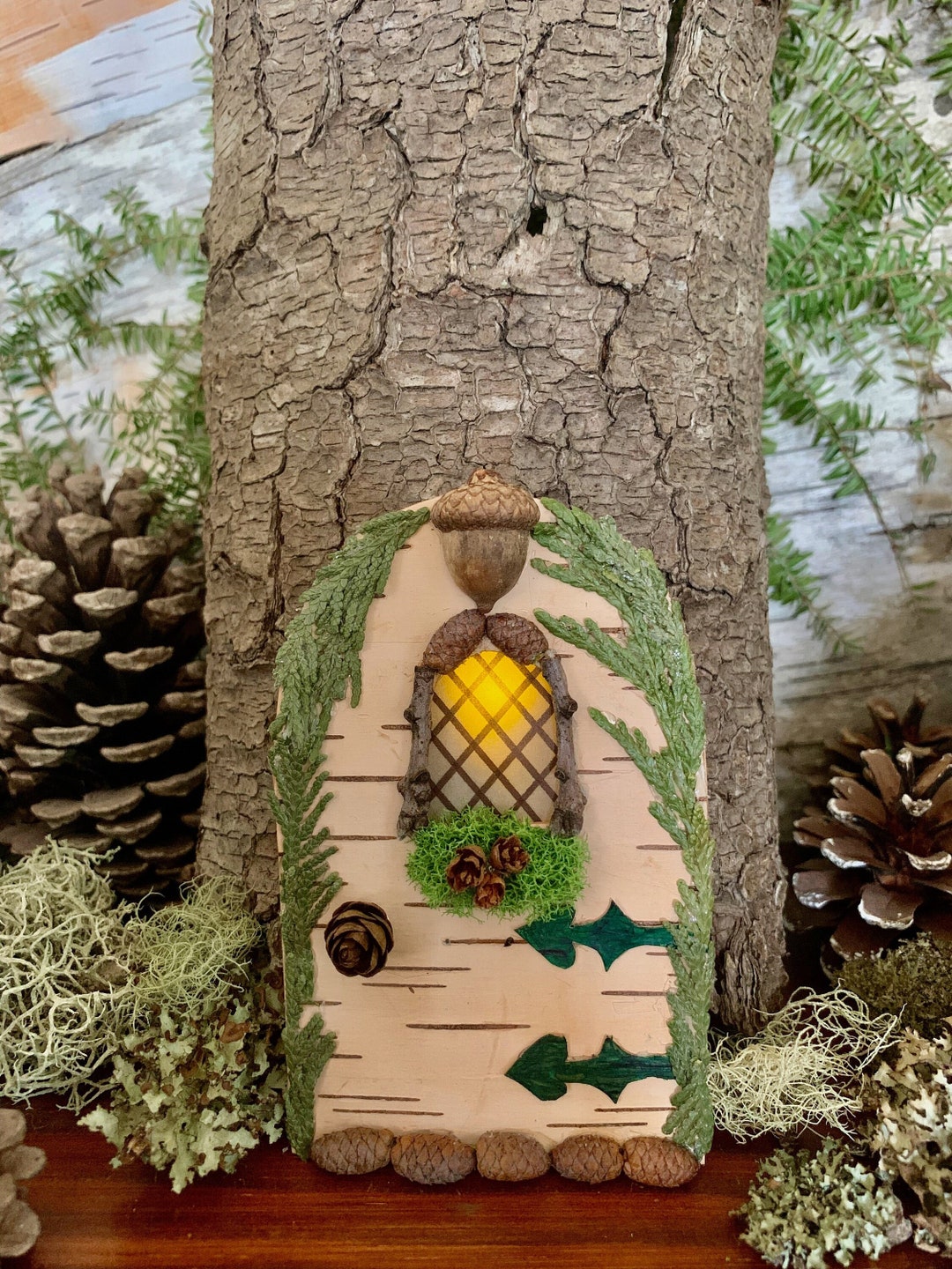 Green Mountain Fairy Door - Etsy