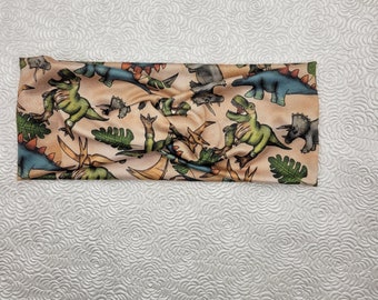 Dinosaur Headband | Colorful Dinosaurs | Yoga Headband | Multiple Sizes