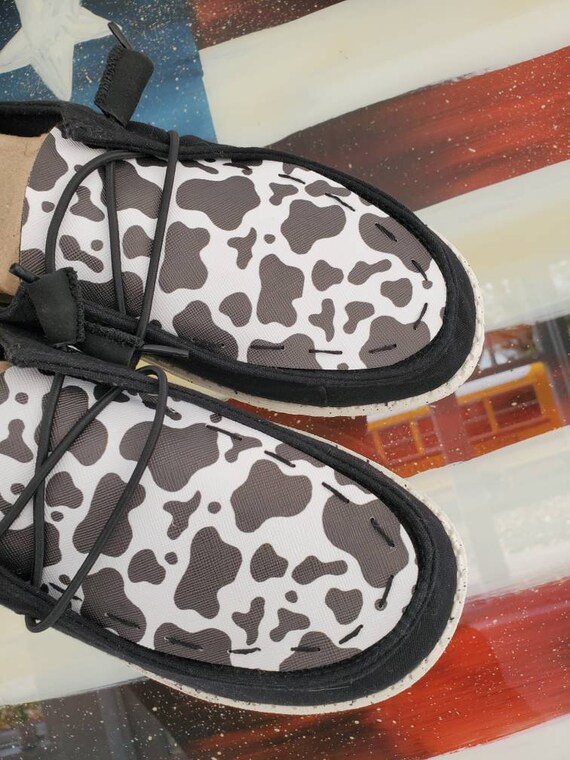 cow pattern hey dudes