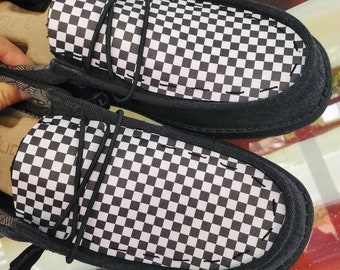 Racing Checkered Flag Hey Dudes Custom 