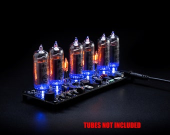 IN-14 ニキシー管時計キット DIY。チューブは不要です。 - Etsy 日本