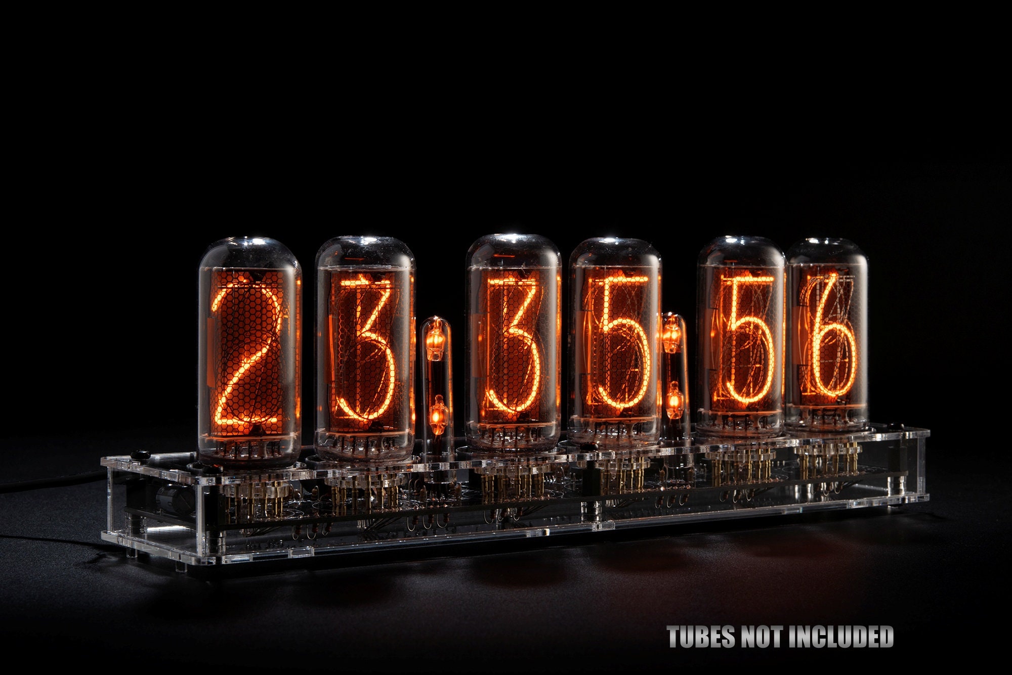 IN-18 ニキシー管時計キット DIY。チューブは不要です。 - Etsy 日本