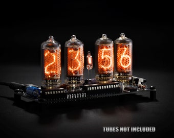 4 Tube IN-8 Nixie Tube Clock KIT DIY. No Tube.