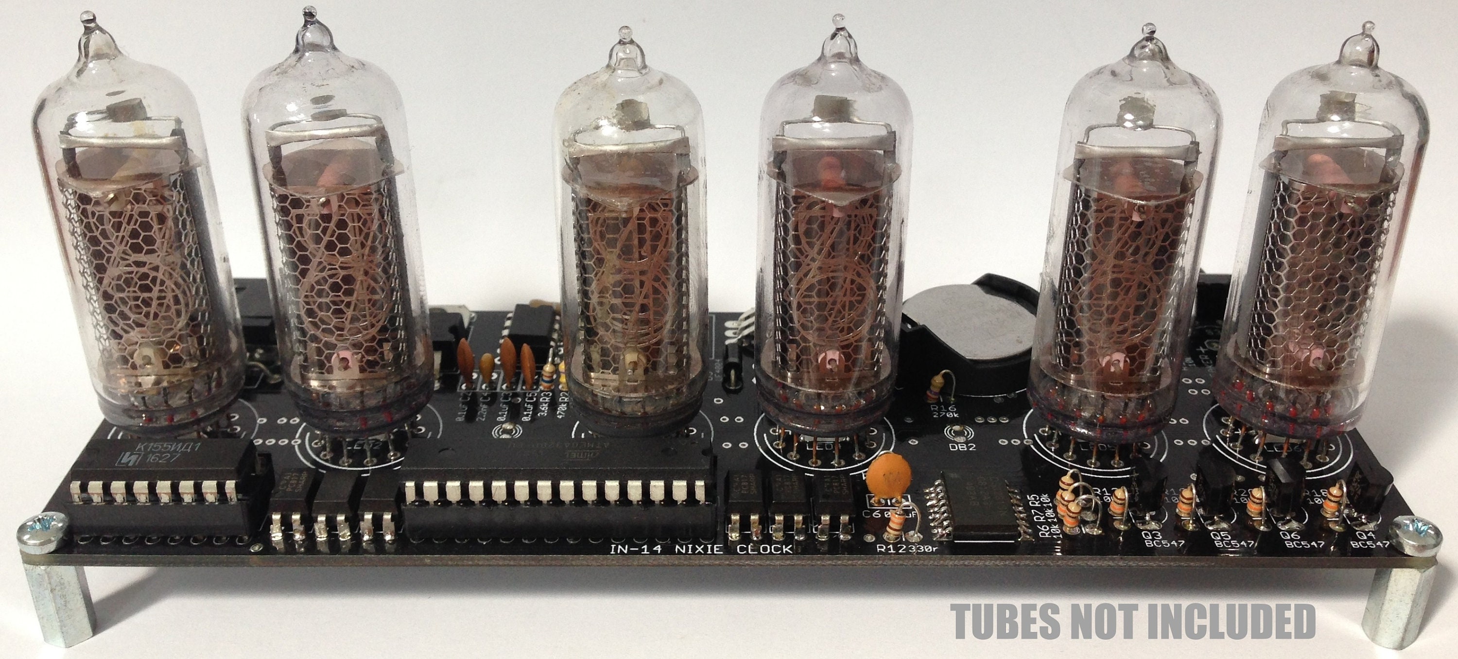 IN-14 ニキシー管時計キット DIY。チューブは不要です。 - Etsy 日本