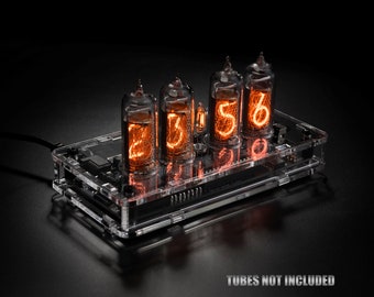 4 Tube IN-14 Nixie Tube Clock KIT DIY. No Tube.