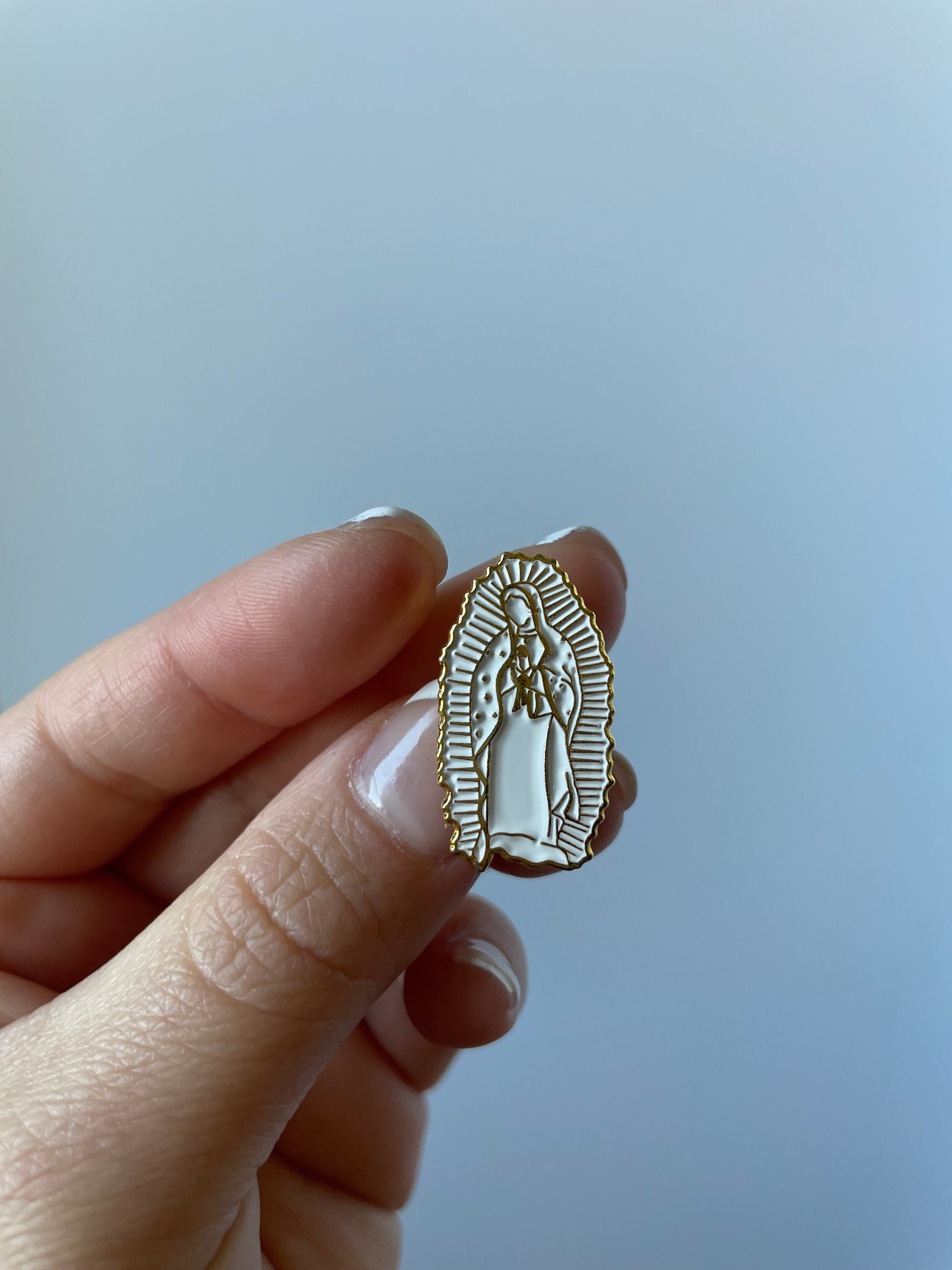 Our Lady of Guadalupe Enamel Pin | Virgen De Guadalupe Pin