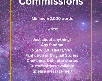 Writing/Fanfiction Commission