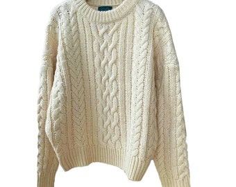 Women's Knitted Long Sleeve Chunky Cardigan