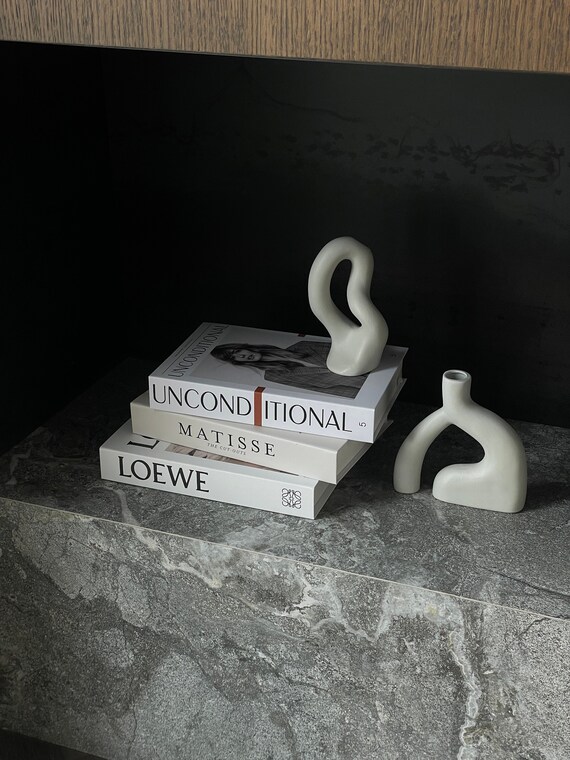 Luxury Designer Fake Book Shelf Decor Coffee Table Books Etsy