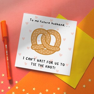 To my future Husband | Hubby to be card, On our wedding day, to my husband, to my fiance, card for wedding, can't wait to marry you, husband