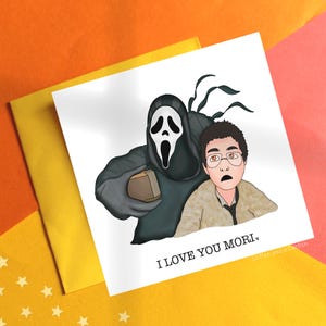 DBD Birthday Card | Dead By Daylight Greeting Card, Ghostface, Scream birthday card, Dead by Daylight art, gift for horror gamer, Mori Card