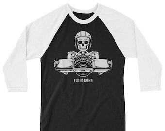 Onewheel GT Skeleton 3/4 Sleeve Float Gang Shirt