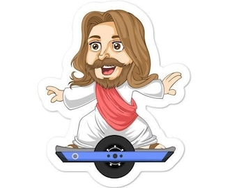 Onewheel Sticker - Float Jesus Float Gang Stickers