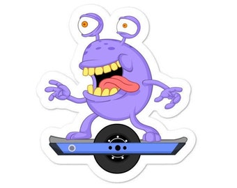 Pegatina Onewheel - Mascota de pegatinas de pandillas flotantes 'Goober'