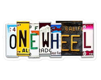 Onewheel License Plate Sticker