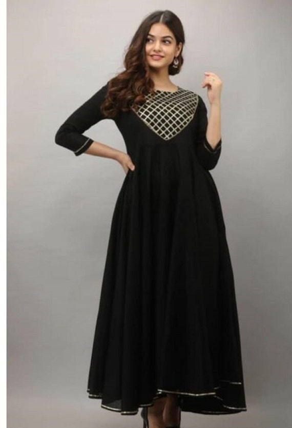 Buy NEWFLYER Women's Designer Net Black Indo-Western Kurti (Women's  Clothing Kurti for Women Wear Kurti Collection in Latest Kurti Offer Designer  Kurti) at Amazon.in