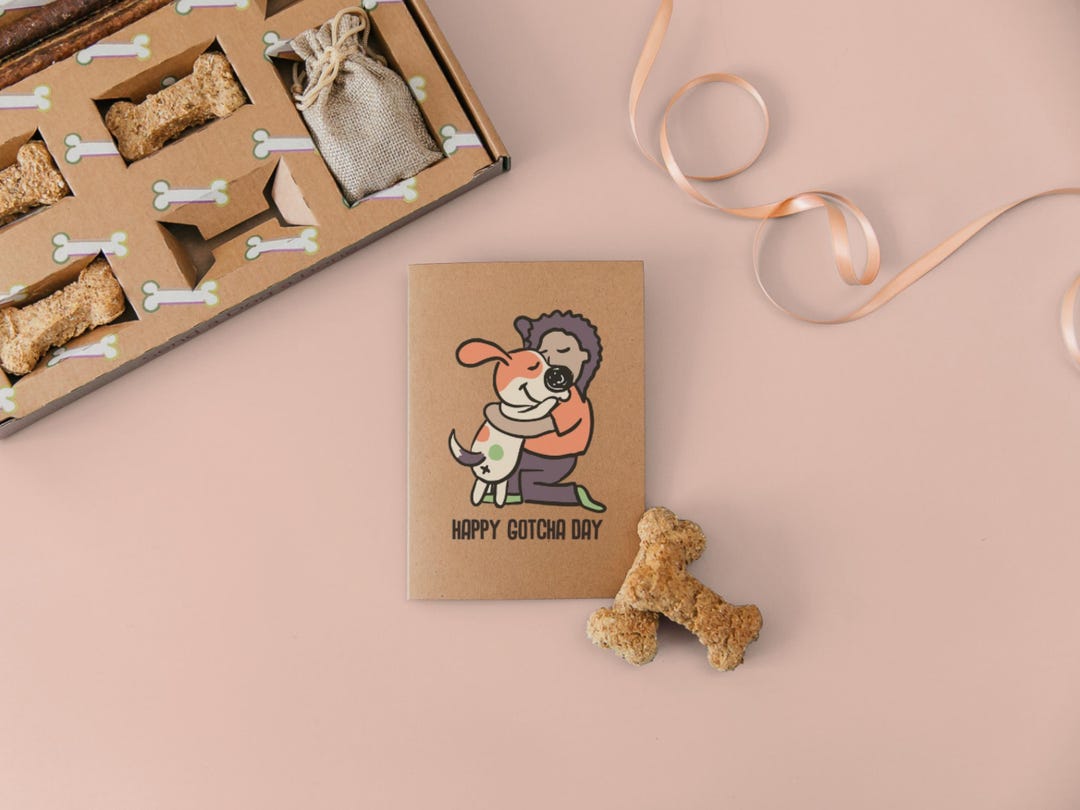 Gotcha Day Treat Box With Personalised Card - Etsy UK