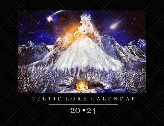 CLEARANCE 2024 Calendar 12 Months Celtic Lore Calendar Fine Art Calendar  Pagan Wiccan Sabbat Art Astrological Calendar - Etsy