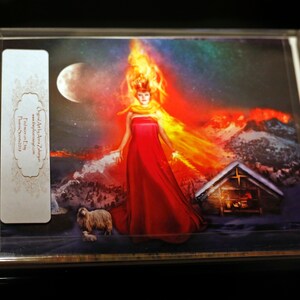 Celtic Goddesses Altar Cards Set ritual cards Pagan Feminine Divine fine art cards image 7