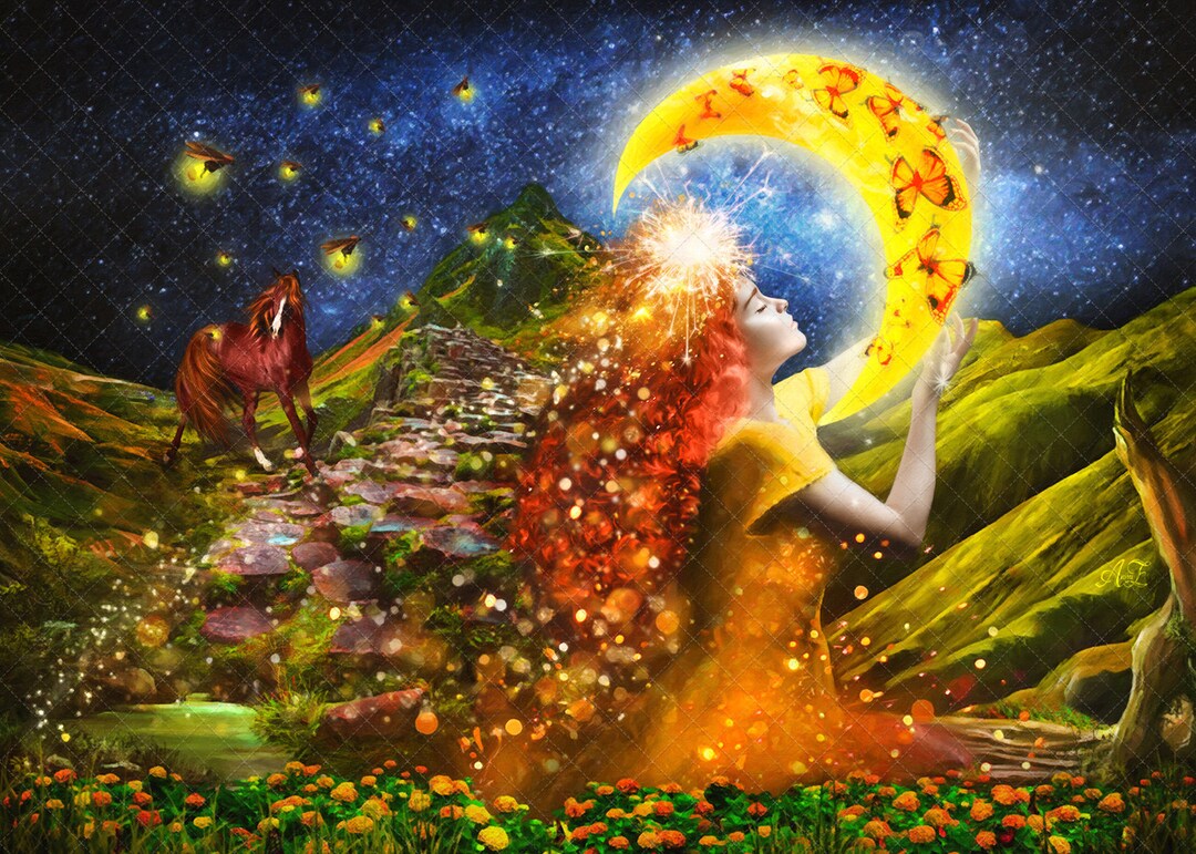 aine-goddess-art-litha-midsummer-moon-goddess-card-celtic-lore-altar
