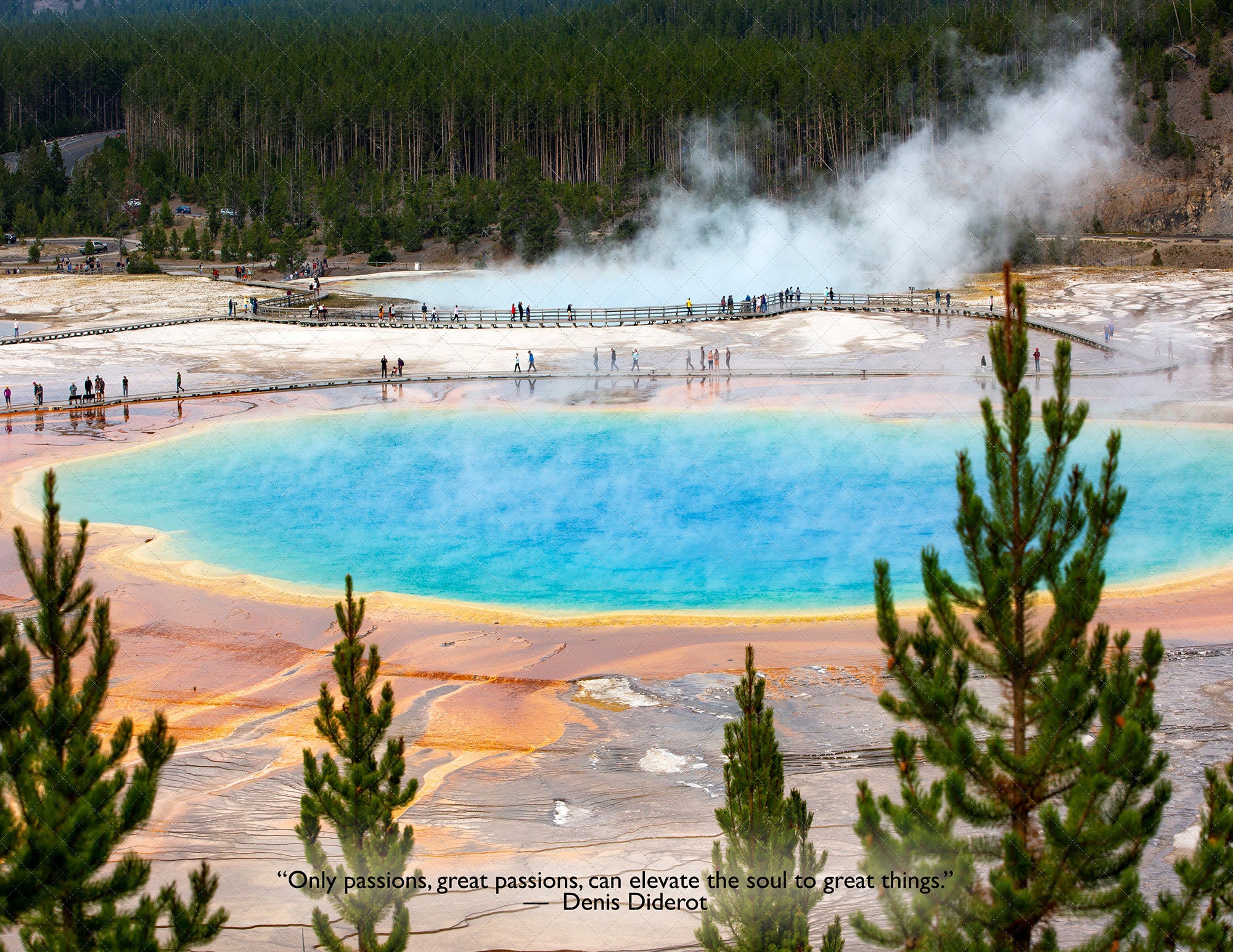Yellowstone 2024 Calendar Custom Photography Gift Motivational Calendar