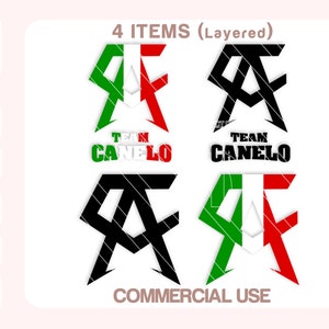 Canelo Svg, Team Canelo Svg, Canelo Alvarez Svg, Canelo Mexican Svg, Escudo Mexicano Svg, Cut files for Cricut, Silhouette.