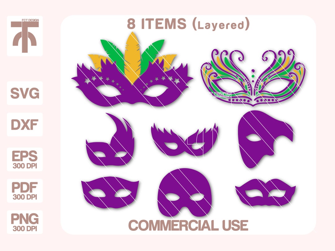 Mardi Gras Mask Svg, Mardi Gras Svg, Carnival Mardi Gras Svg, Mardi