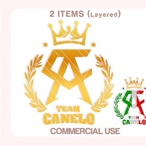 Canelo Svg, Team Canelo Svg, Canelo Alvarez Svg, Canelo Mexican Svg, Escudo Mexicano Svg, Cut files for Cricut, Silhouette.
