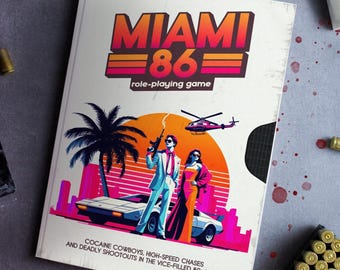 Miami 86 Role-Playing Game – TTRPG set in 80s Miami