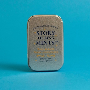 Storytelling Mints – Pocket-RPG – 255.024 QUESTS | dnd cadeaus