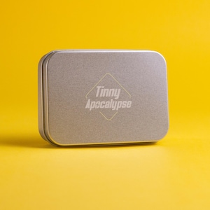 Tinny Apocalypse: ¡Un RPG posnuclear de bolsillo en una lata! / Regalos de RPG / Juego de rol en miniatura