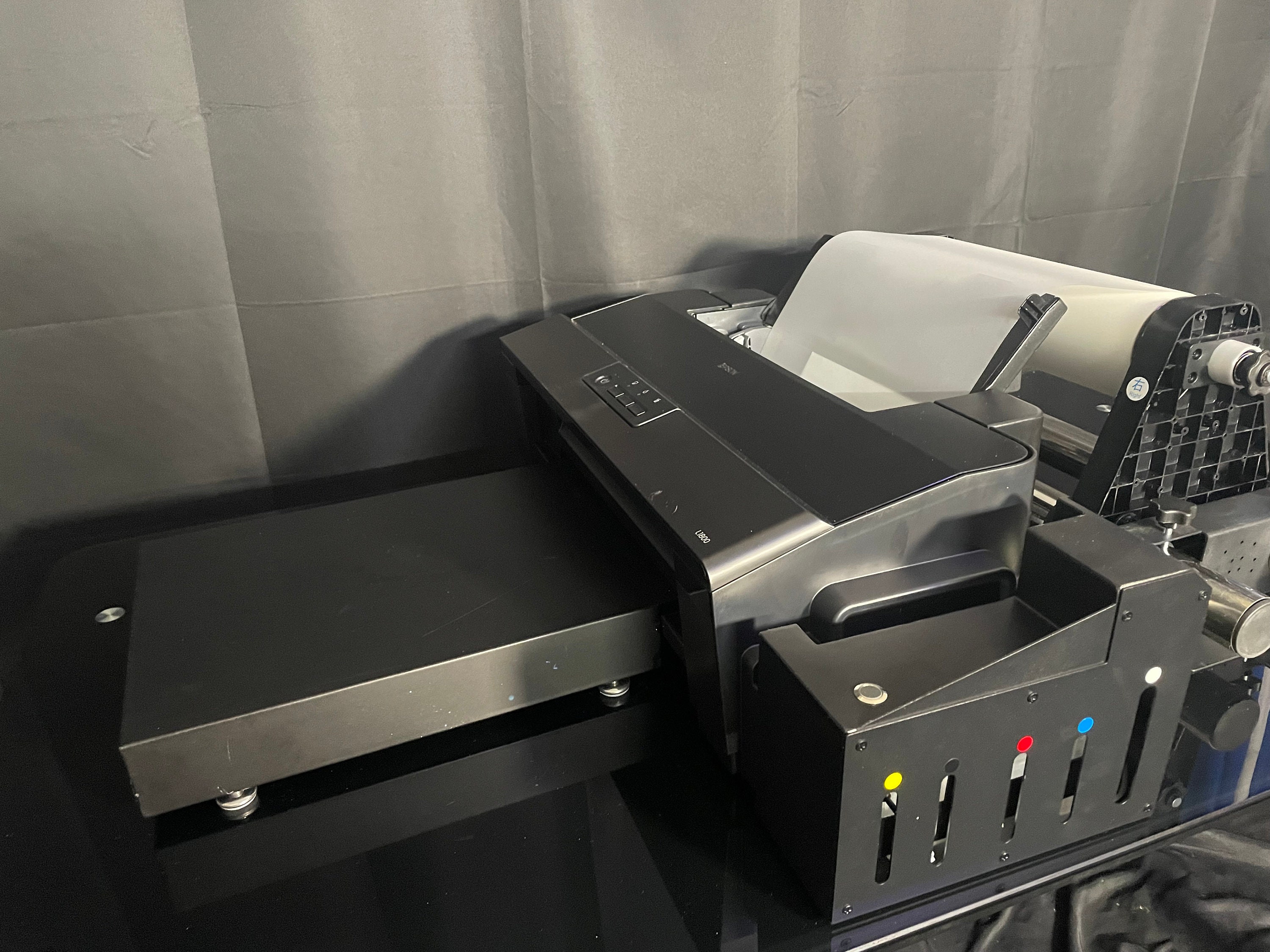 13 Single Head A3+ DTF Printer L1800 Roller Version With Unique