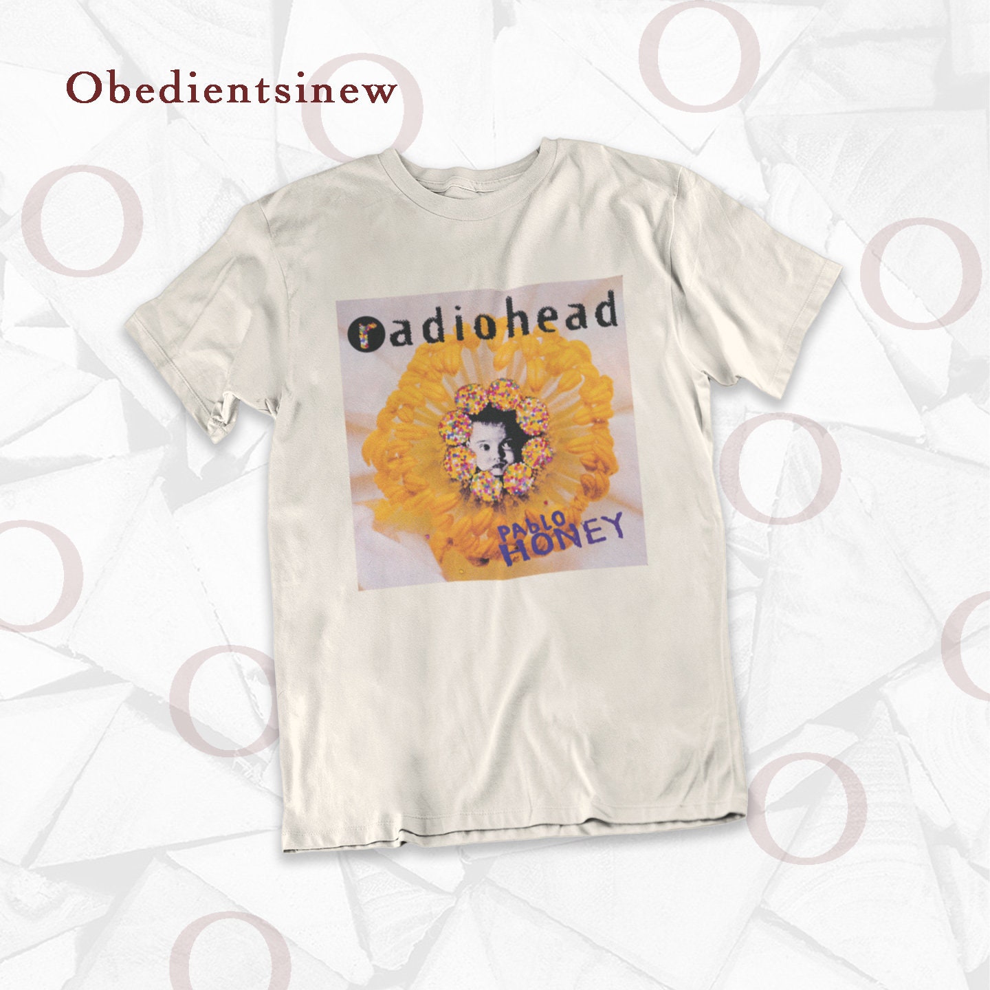 Cool Radiohead Pablo Honey Album Cover Loose Sand Color - Etsy Canada