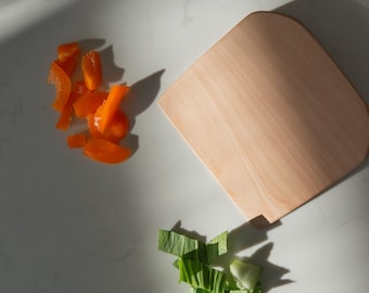 Dough Scraper for Pasta, Bread, Vegetables, or General Kitchen use - Handmade from Arbutus Wood