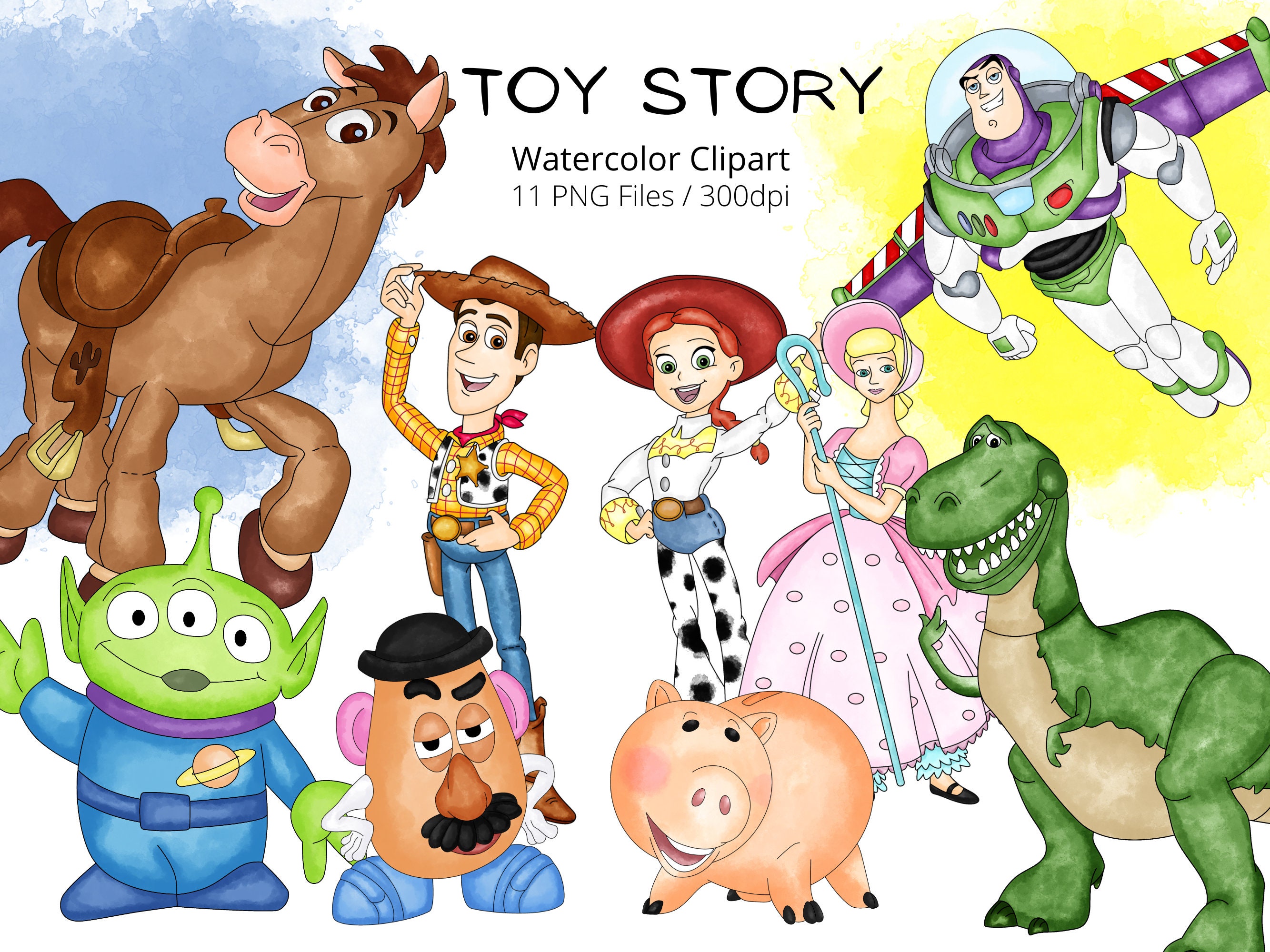 toy story bullseye clipart toy