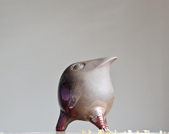 Crow|Ceramic statue|Handmade ceramic figurine|Bird figurine|Home decor