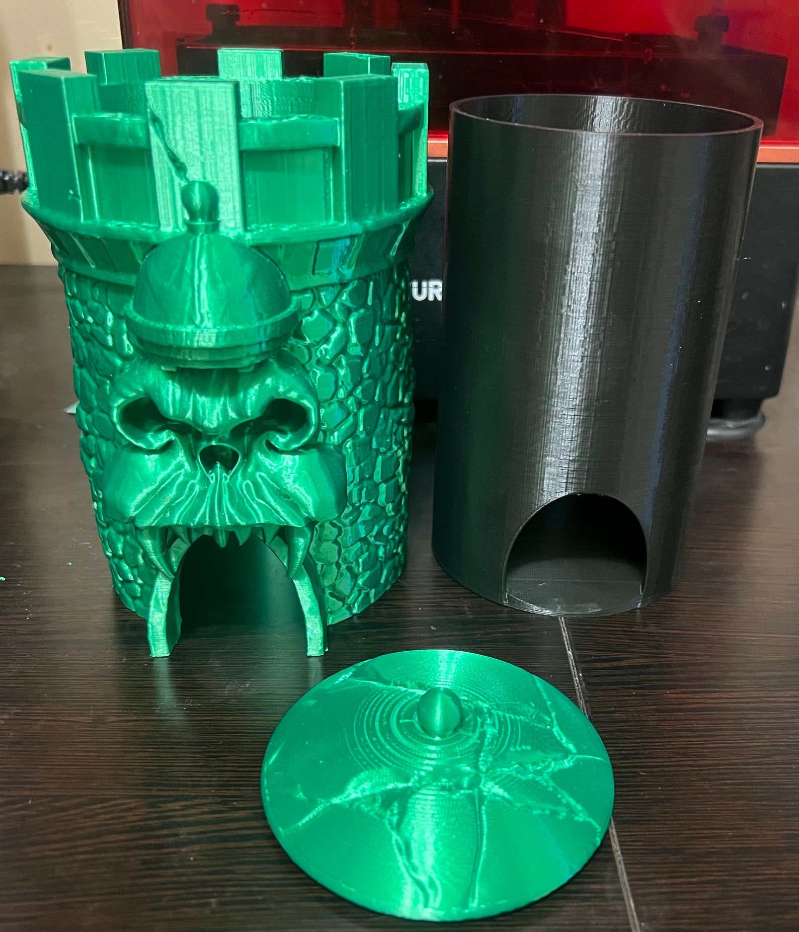 Castle Grayskull Dice Tower Etsy