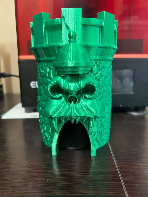 Castle Grayskull Dice Tower Etsy