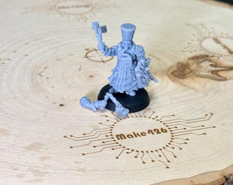 Trench Crusade - Trench Pilgrim Castigator. Black Cobra Miniatures - Trench Priest of Punishment