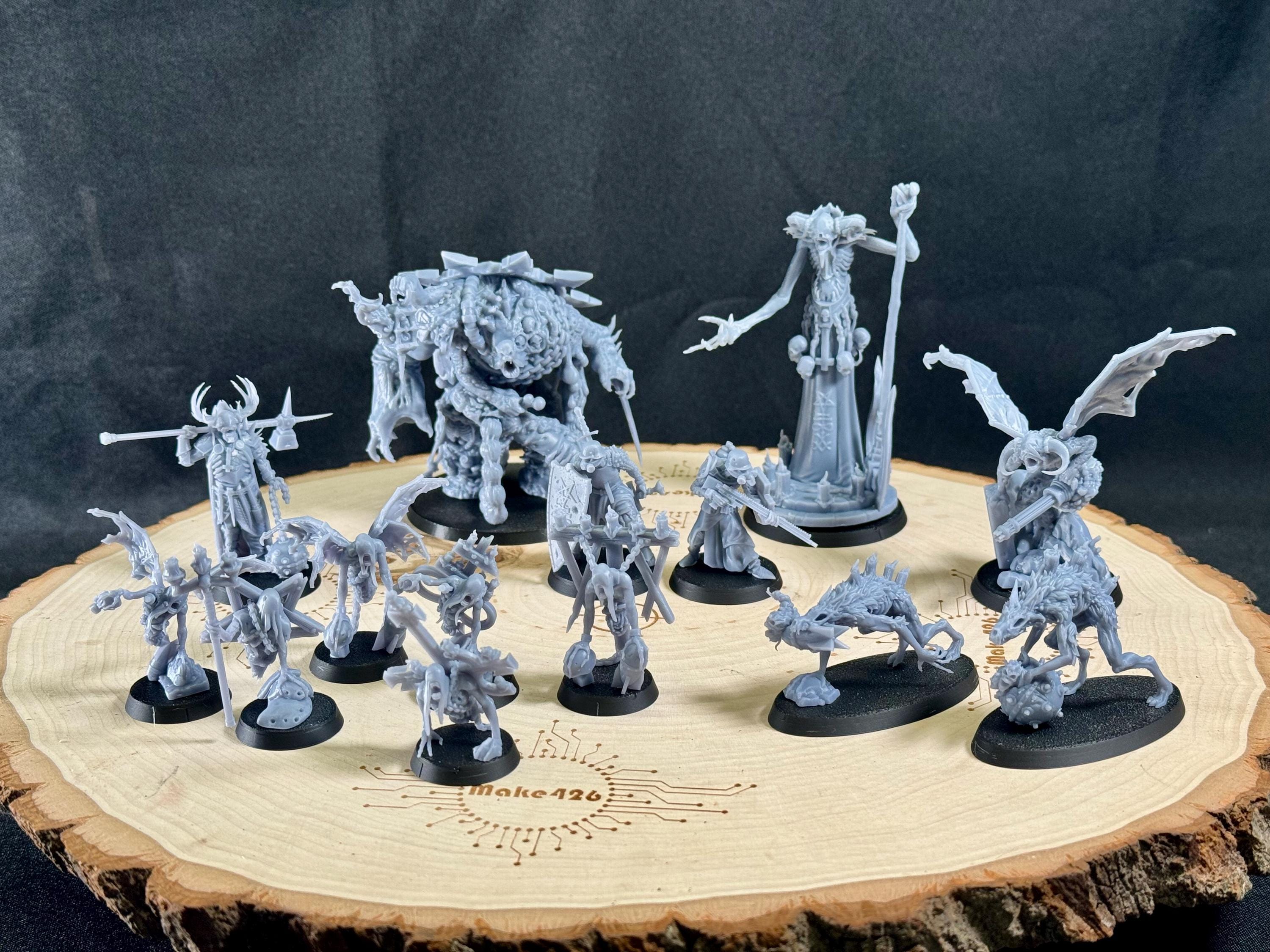 Trench Crusade - Candles of Heresy Warband From Crab Miniatures