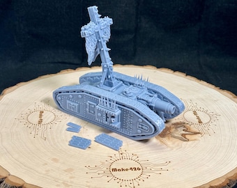 Trench Pilgrim Tank von Black Cobra Miniatures