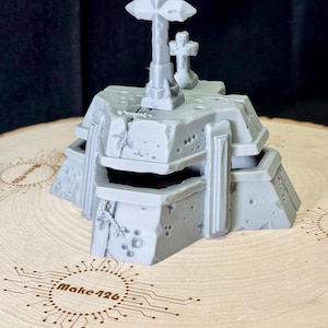 Trench Crusade - Trench Bunker. Designed by Black Cobra Miniatures